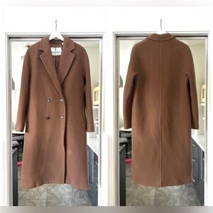 Baboon The Slouch™ Coat - Soft Wool Cashmere Sz XS  Camel